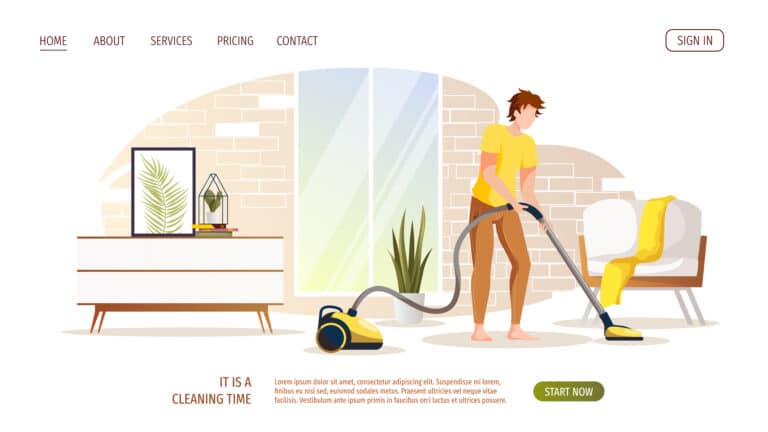 Cleaning Website Templates and Designs