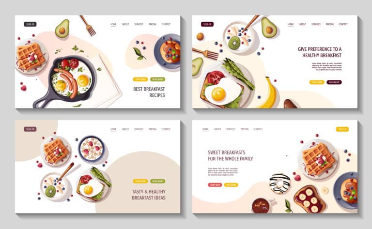 Food Website Templates and Designs