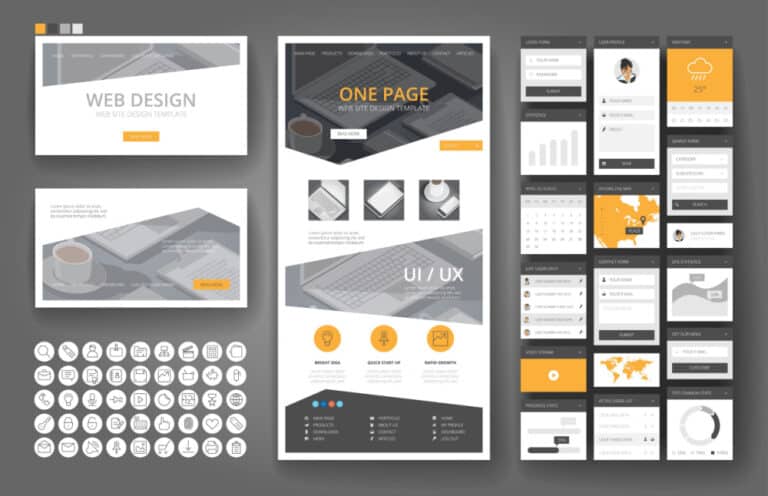 One Page Website Templates and Designs