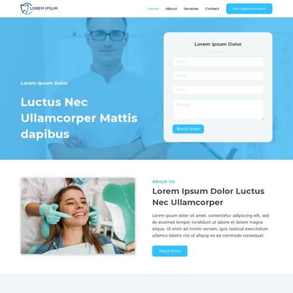 Dental Website Template