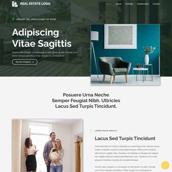 Real Estate Website Template